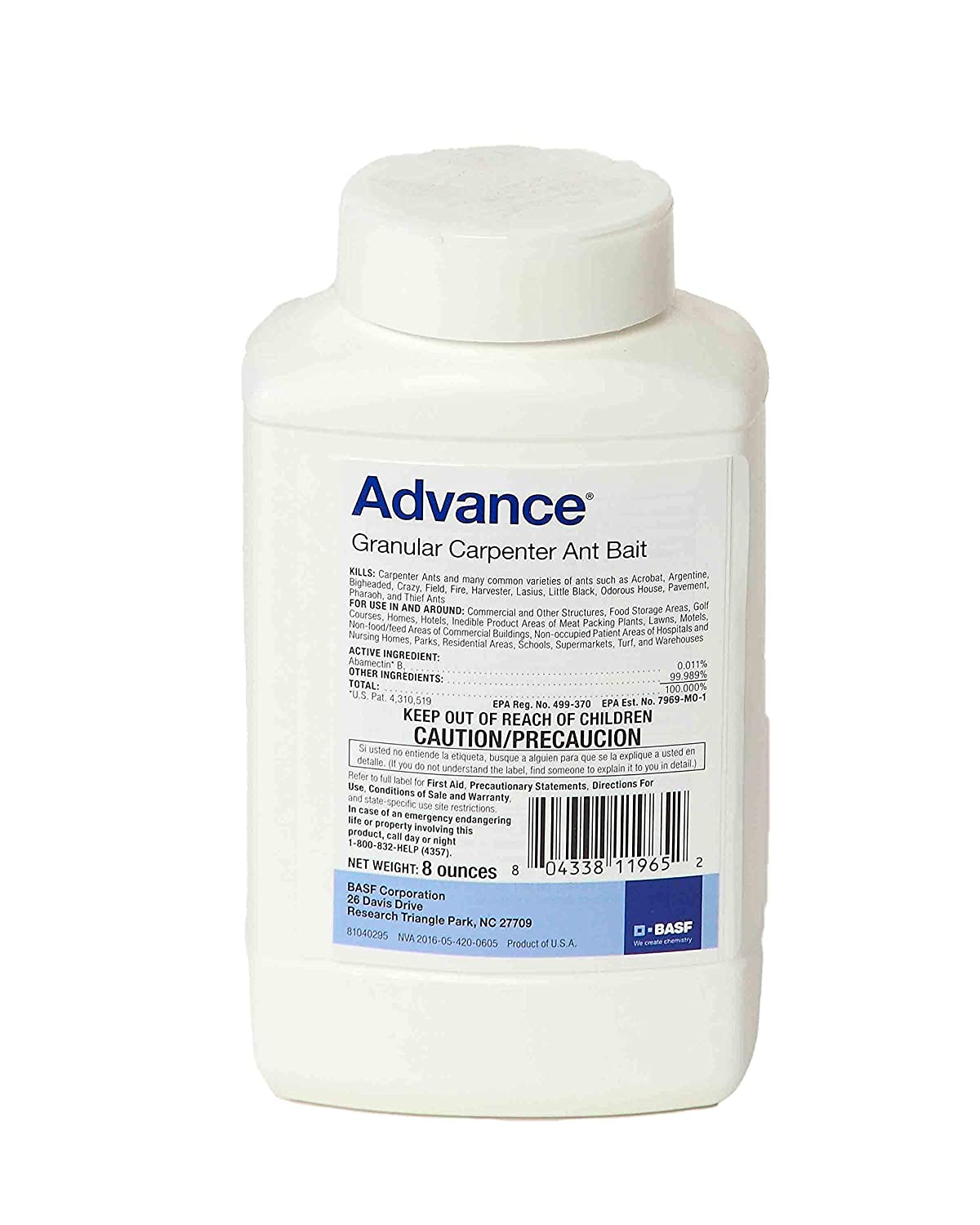 Advance Granular Carpenter Ant Bait - 1 Bottle (8 oz)