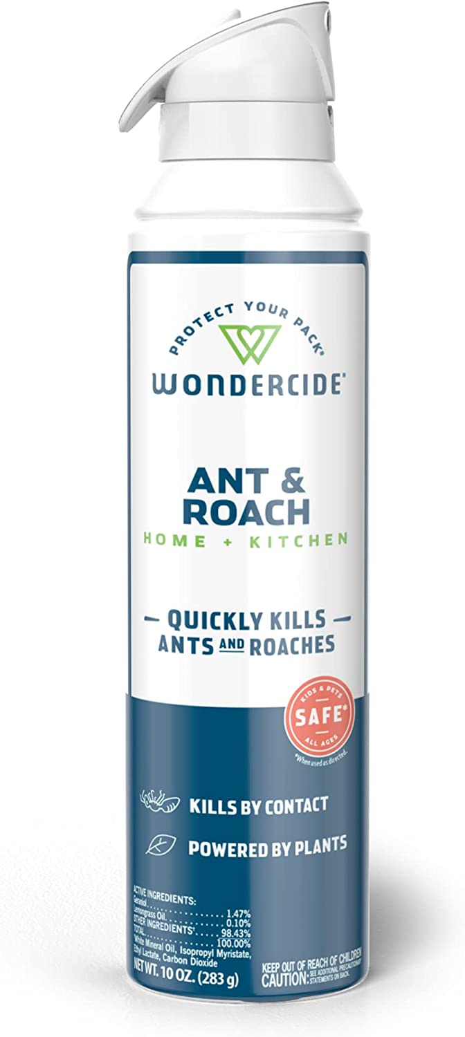Wondercide - Ant and Roach Aerosol Spray for Kitchen, Home, and Indoor